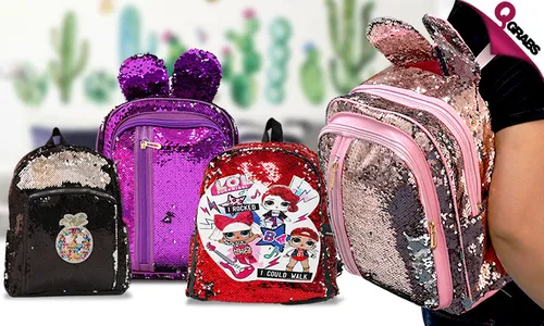 Sequin Backpacks!